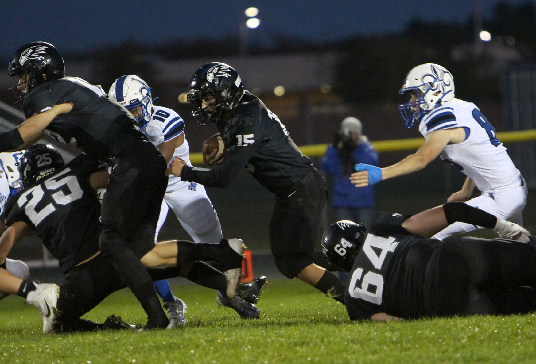 Saint Croix Falls at Bloomer football 9-24-21